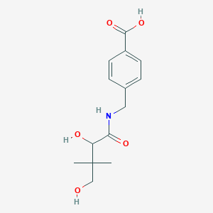 4-[[(2,4-Dihydroxy-3,3-dimethylbutanoyl)amino]methyl]benzoic acid