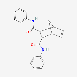 2-N,3-N-diphenylbicyclo[2.2.1]hept-5-ene-2,3-dicarboxamide