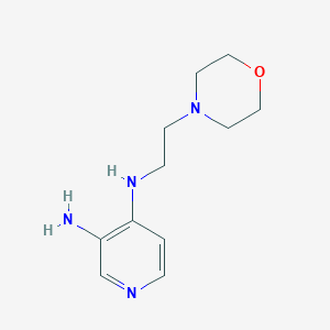 N4-(2-Morpholinoethyl)pyridine-3,4-diamine