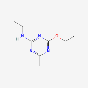 4-Ethoxy-N-ethyl-6-methyl-1,3,5-triazin-2-amine