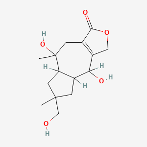 molecular formula C15H22O5 B1656379 Lactarorufin B CAS No. 52483-05-3