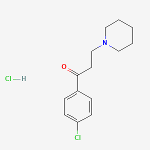 1-(4-Chlorophenyl)-3-(1-piperidinyl)-1-propanone hydrochloride