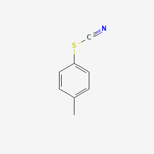 B1656456 p-Toluenesulphenyl cyanide CAS No. 5285-74-5