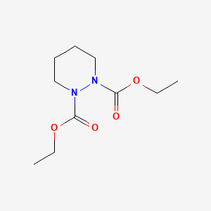 molecular formula C10H18N2O4 B1656470 Diethyl tetrahydropyridazine-1,2-dicarboxylate CAS No. 52944-50-0