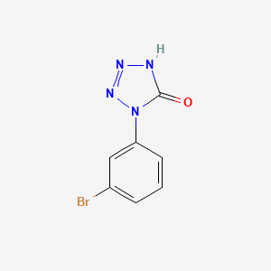1-(3-Bromophenyl)-1,2-dihydro-5H-tetrazol-5-one