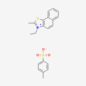 Naphtho[2,1-d]thiazolium, 3-ethyl-2-methyl-, salt with 4-methylbenzenesulfonic acid (1:1)