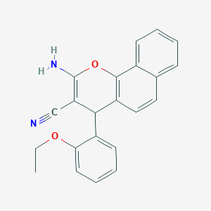 2-amino-4-(2-ethoxyphenyl)-4H-benzo[h]chromene-3-carbonitrile