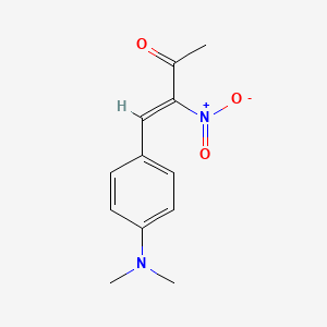 (Z)-4-[4-(Dimethylamino)phenyl]-3-nitrobut-3-en-2-one