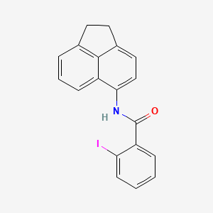 N-(1,2-dihydroacenaphthylen-5-yl)-2-iodobenzamide