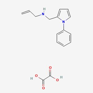 Allyl-(1-phenyl-1H-pyrrol-2-ylmethyl)-amine