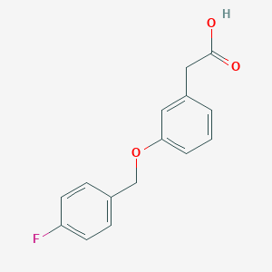 3-(4-Fluorobenzyloxy)phenylacetic acid