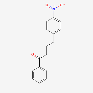 B1656601 4-(4-Nitrophenyl)-1-phenylbutan-1-one CAS No. 5345-29-9