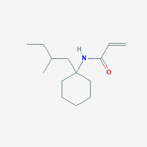 N-[1-(2-methylbutyl)cyclohexyl]prop-2-enamide