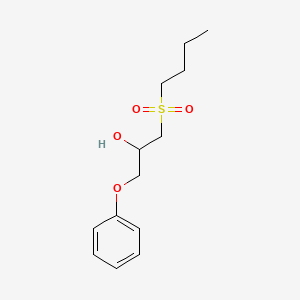 1-Butylsulfonyl-3-phenoxypropan-2-ol