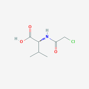 (R)-2-[(Chloroacetyl)amino]-3-methylbutanoic acid
