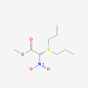 molecular formula C9H17NO4S B1656630 Methyl 2-(dipropyl- CAS No. 5354-93-8
