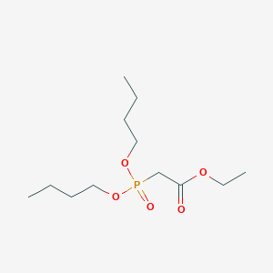 molecular formula C12H25O5P B1656655 Ethyl 2-dibutoxyphosphorylacetate CAS No. 5362-85-6