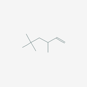 molecular formula C9H18 B165672 3,5,5-Trimethyl-1-hexene CAS No. 4316-65-8