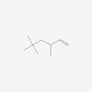 molecular formula C9H18 B165672 3,5,5-三甲基-1-己烯 CAS No. 4316-65-8