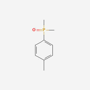 molecular formula C9H13OP B1656726 1-(DIMETHYLPHOSPHORYL)-4-METHYLBENZENE CAS No. 53888-89-4