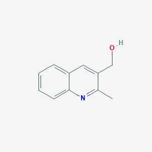 molecular formula C11H11NO B1656729 (2-Methylquinolin-3-yl)methanol CAS No. 53936-95-1