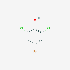 molecular formula C6H3BrCl2O B165674 4-Bromo-2,6-dichlorophenol CAS No. 3217-15-0