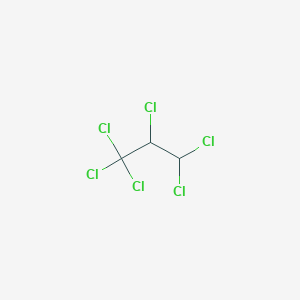 molecular formula C3H2Cl6 B1656760 1,1,1,2,3,3-Hexachloropropane CAS No. 5406-70-2