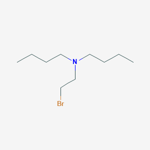 molecular formula C10H22BrN B1656775 N-(2-Bromoethyl)-N-butylbutan-1-amine CAS No. 54153-18-3