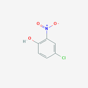 molecular formula C6H4ClNO3 B165678 4-氯-2-硝基苯酚 CAS No. 89-64-5