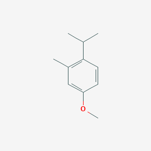 molecular formula C11H16O B1656814 4-Methoxy-2-methyl-1-(propan-2-yl)benzene CAS No. 5436-42-0