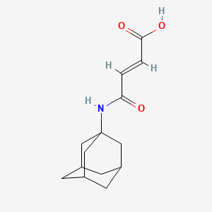 (E)-4-(1-adamantylamino)-4-oxobut-2-enoic acid
