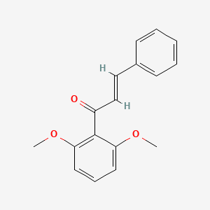 molecular formula C17H16O3 B1656833 2',6'-Dimethoxychalcone CAS No. 5452-98-2