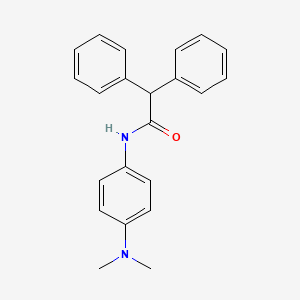 n-[4-(Dimethylamino)phenyl]-2,2-diphenylacetamide