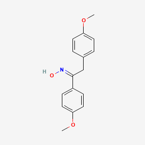 N-[1,2-bis(4-methoxyphenyl)ethylidene]hydroxylamine