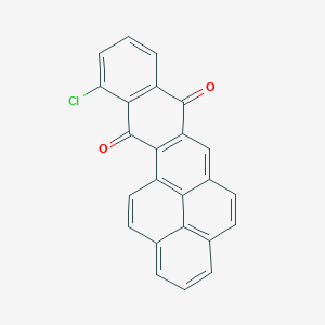 5-Chlorohexacyclo[14.6.2.02,11.04,9.013,23.020,24]tetracosa-1(23),2(11),4(9),5,7,12,14,16(24),17,19,21-undecaene-3,10-dione