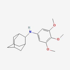 N-(3,4,5-trimethoxyphenyl)adamantan-2-amine