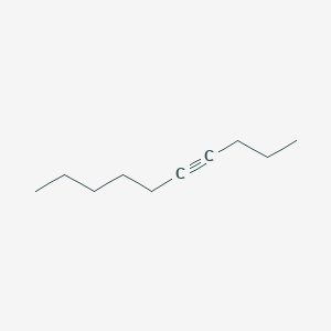 molecular formula C10H18 B165688 4-Decyne CAS No. 2384-86-3