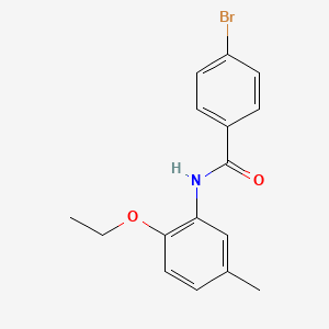 4-bromo-N-(2-ethoxy-5-methylphenyl)benzamide