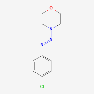 Morpholine, 4-[(4-chlorophenyl)azo]-