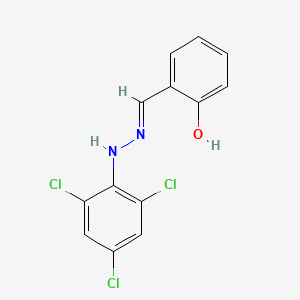 2-Hydroxybenzaldehyde (2,4,6-trichlorophenyl)hydrazone