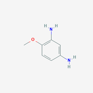 molecular formula C7H10N2O B165692 2,4-二氨基苯甲醚 CAS No. 615-05-4