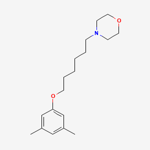 4-[6-(3,5-Dimethylphenoxy)hexyl]morpholine