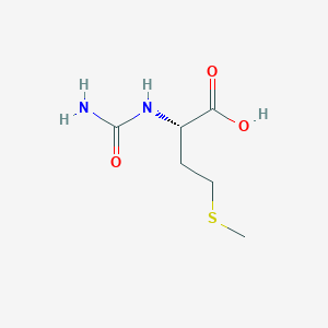 molecular formula C6H12N2O3S B1656961 N-carbamoylmethionine CAS No. 54896-74-1