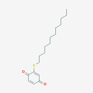 2-(Dodecylsulfanyl)-1,4-benzoquinone