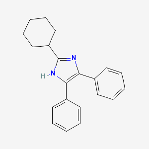 2-cyclohexyl-4,5-diphenyl-1H-imidazole