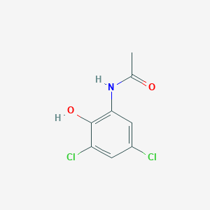 molecular formula C8H7Cl2NO2 B1657011 N-(3,5-Dichloro-2-hydroxyphenyl)acetamide CAS No. 55202-45-4