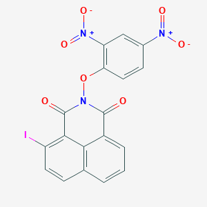2-(2,4-Dinitrophenoxy)-4-iodobenzo[de]isoquinoline-1,3-dione