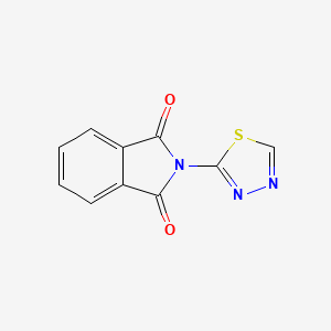 B1657143 2-(1,3,4-Thiadiazol-2-yl)isoindole-1,3-dione CAS No. 55553-39-4