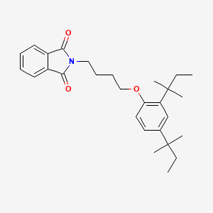 2-[4-[2,4-Bis(2-methylbutan-2-yl)phenoxy]butyl]isoindole-1,3-dione