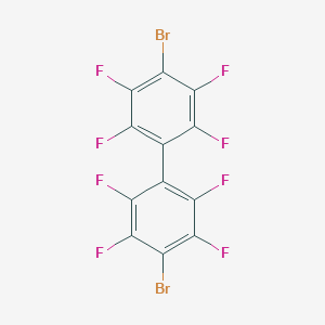 molecular formula C12Br2F8 B165717 4,4'-Dibromooctafluorobiphenyl CAS No. 10386-84-2
